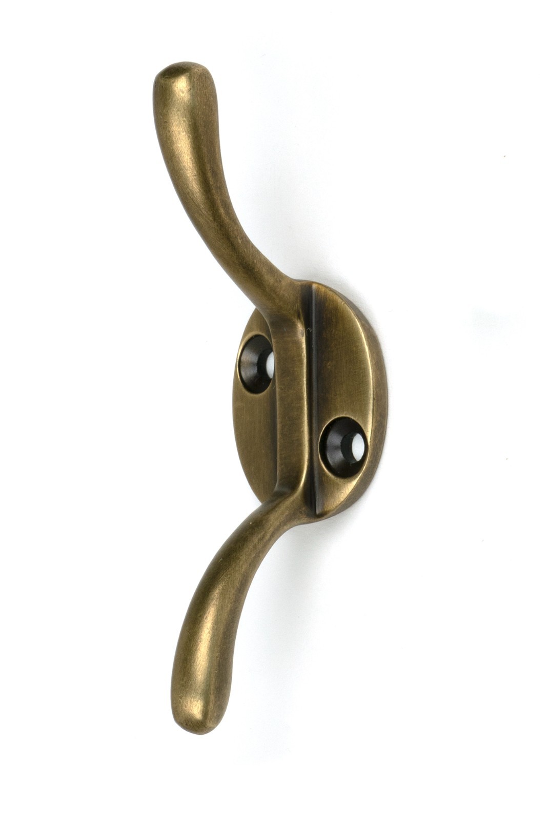 From The Anvil 52254 Burnished Brass Newbury Cleat Hook