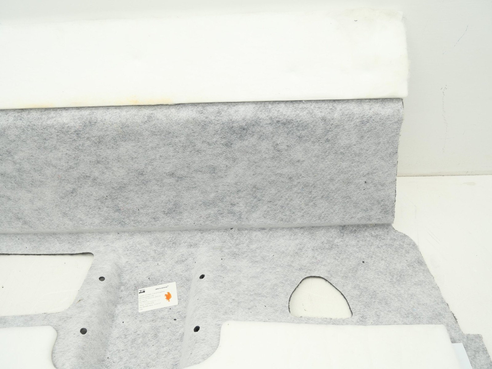 Used Rear Floor Carpet Carpeting Bulkhead 2016-2021 McLaren 570S 13N0012CP OEM