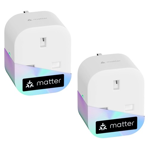 Meross MSS315 Matter Smart Plug Mini WiFi Energy Monitor Alexa HomeKit 1-4Pack