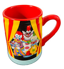 Spirit Halloween Killer Klowns from Outer Space Molded Tent Coffee Mug 22 oz