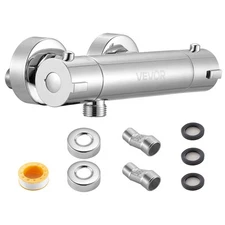 VEVOR Thermostatic Shower Faucet Valve 100℉ Secure Lock Thermostatic Shower Valv