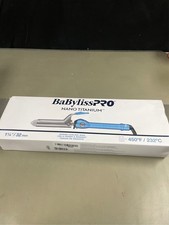 Babyliss Pro BABNT125S Professional Nano Titanium Spring Curling Iron, 1 1/4