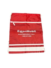 (2) ExxonMobil Drawstring Backpack