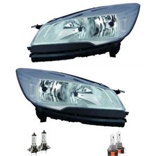 Halogen Scheinwerfer Frontscheinwerfer Set H7 für Ford Kuga II inkl. Lampen