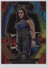 2023 Panini Select WWE Premier Level Tie-Dye Prizm 18/25 Tamina Snuka #121 0yk4