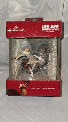Hallmark Ice Age Collision Course Ornament Scrat (Please Read)