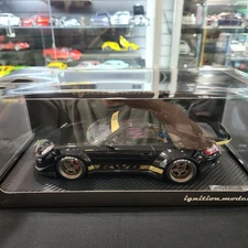 IG3247 1/18 Ignition Model Porsche RWB 997 (Black)