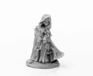 Reaper Pathfinder Bones 89044 ENORA, ICONIC ARCANIST HALFLING WIZARD