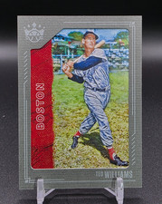 Ted Williams 2021 Panini Diamond Kings Baseball Gray Frame #13 Boston