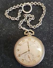 Antique Elgin Pocket Watch 1930's 17-Jewels 10K Gold Fill w/ 10k Gold Fill Chain