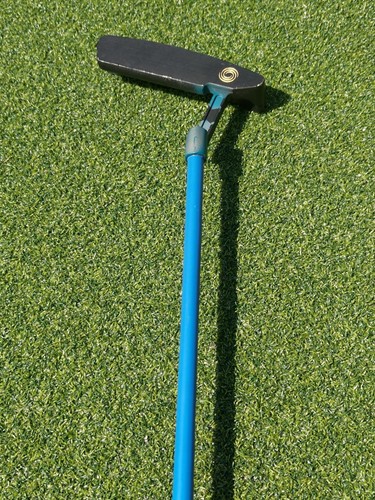 Custom Painted Odyssey Tour Black Series Putter Cerakote Blue Shaft Left Hand - Picture 7 of 11
