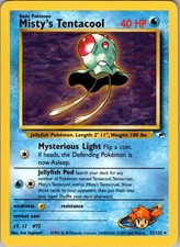 Misty's Tentacool 32/132 Rare Gym Heroes Pokemon Unlimited Lightly Played on eBay