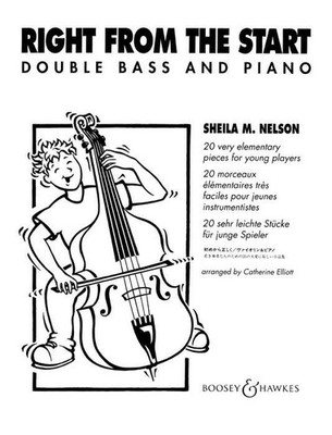 Right from the Start double bass and piano (very easy) 20 very elementary pieces