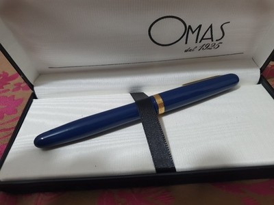Füllfederhalter Omas B Omas Extra Farbe Dunkelblau 