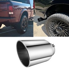 For Ram 25003500 Chrome 5 Inlet 8 Outlet Diesel Exhaust Pipe Tips Muffler For Ram 25003500 Chrome 5 Inlet 8 Outlet Diesel Exhaust Pipe Tips Muffler