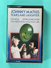 Johnny Mathis Tears  Laughter Audio Cassette Tape CBS Records 1980 Compilation