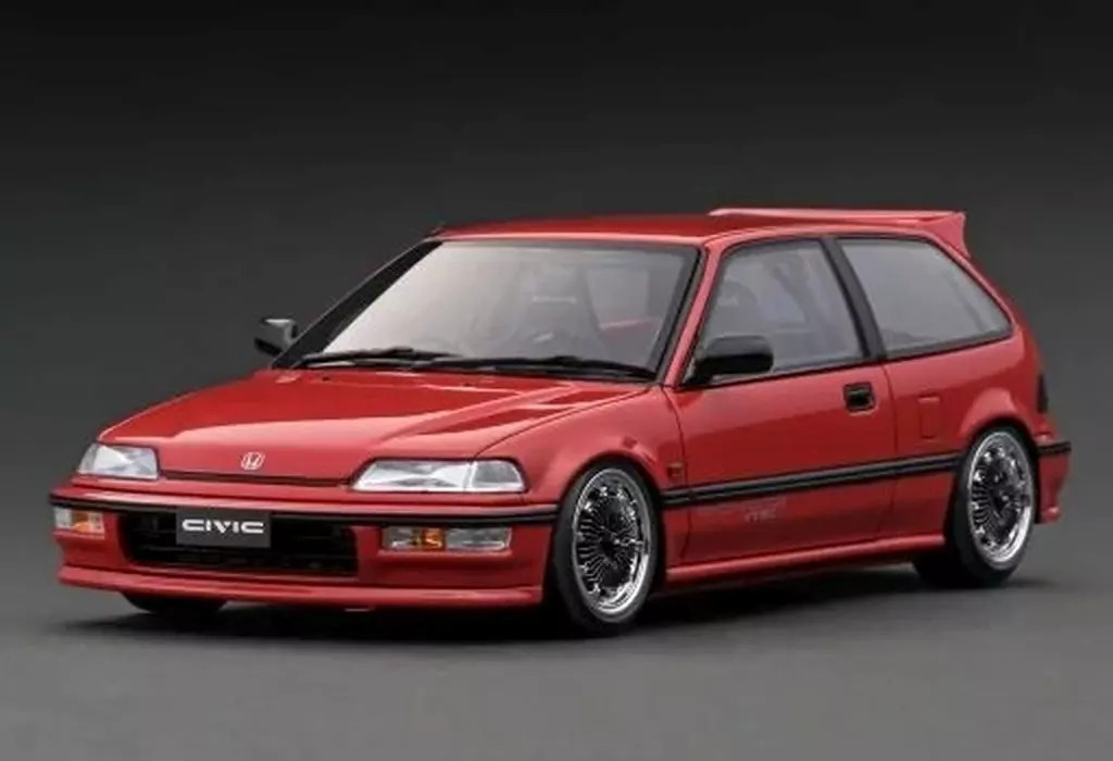 1/18 ホンダ シビック Honda CIVIC (EF9) SiR レッド 1/18 CIVIC EF9 SiR (Red) | eBay