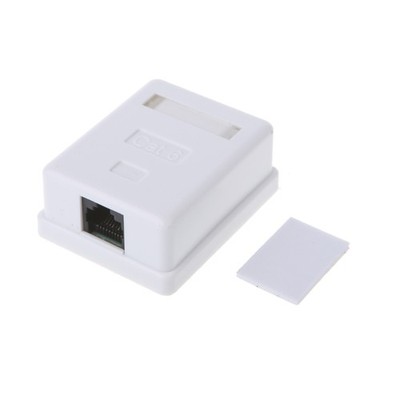 CAT6 Keystone Coupler RJ45 Female to Female Ethernet Insert Jack UTP Connector