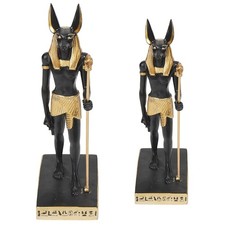 Ancient Egyptian Anubis Statue Collectible Figurine Egypt Sculpture Model Figure