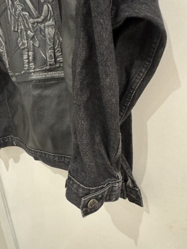 Denim Hero’s 911 Memorial Jacket. Leder Patch auf dem Rücken.Neu mit Etikett - Bild 5 von 6