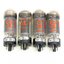 Groove Tubes GT-6L6S Select Power Tubes – Matched Quartet