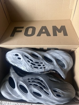 IE4931 Men s 11 Adidas Yeezy Foam Runner 'MX Granite' Kanye West  YZY Foam RNR