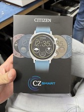 Citizen CZ Smart Touchscreen Blue Silicone Smart Watch 41MM MX1000-01X