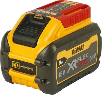 Dewalt DCB547 -XJ Ersatz-Akku, Batterie 54V/18V  9.0Ah, XR Li-Ion 162Wh in OVP