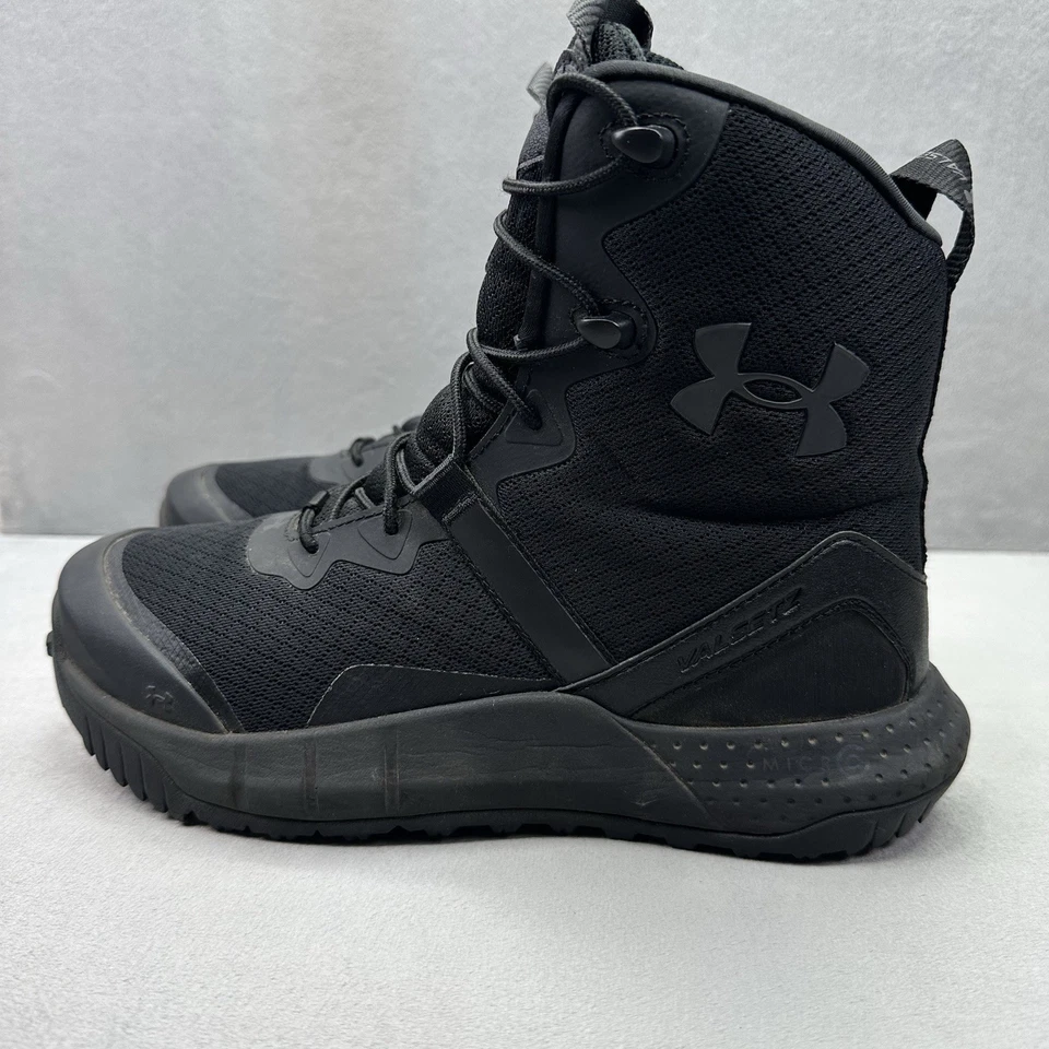 Botas Under Armour Micro G Valsetz Feminina Tamanho 7.5 Preta Tática UA 3023744-001 - Imagem 3 de 4