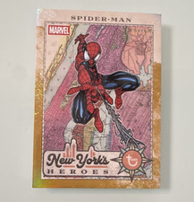 Spider-Man 02/50 Gold Brooklyn Marvel New York’s Heroes 2026 Card NYF-2