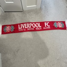 LIVERPOOL ENGLAND FOOTBALL SOCCER FAN SCARF You&rsquo;ll Never Walk Alone
