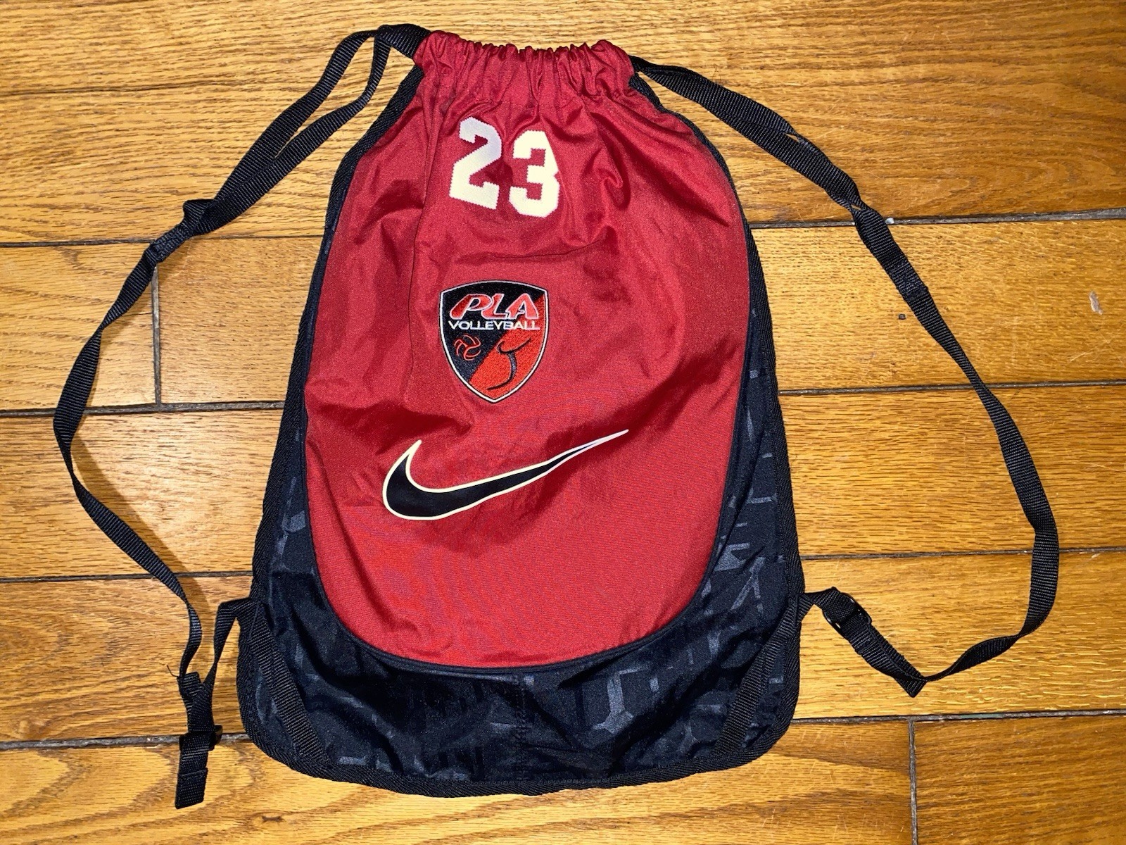 Nike Volleyball Drawstring Backpack Lightweight G… - image 1