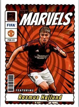 Rasmus Hojlund 2023-24 Donruss - Net Marvels #16 - Manchester United