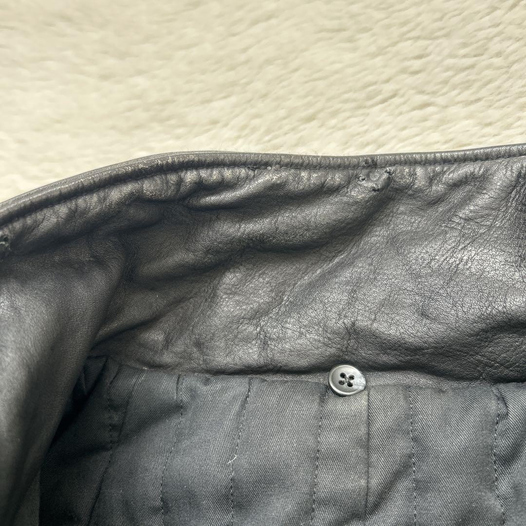 L Size Leather Jacket Shellac Shellac/Riders 48 B… - image 12