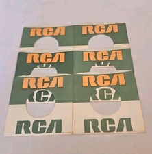 45 RPM 7" RECORD SLEEVES CO. SLEEVE 6 PACK SEE PHOTO RCA Records SLV399