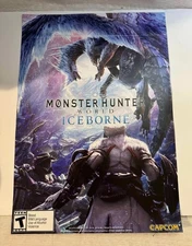 Monster Hunter World Iceborne Promotional Poster Capcom E3 Art Print Comic Con