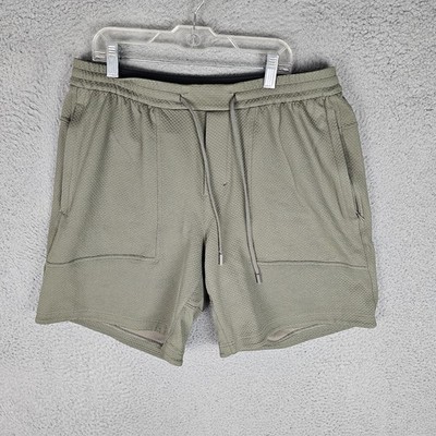 Lululemon License To Train LTT Shorts Men's L Elastic Waist Drawstring LM7AWCS