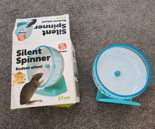 QUIET HAMSTER Silent Spinner EXERCISE WHEEL: Silent Spinner Wheel 17cm