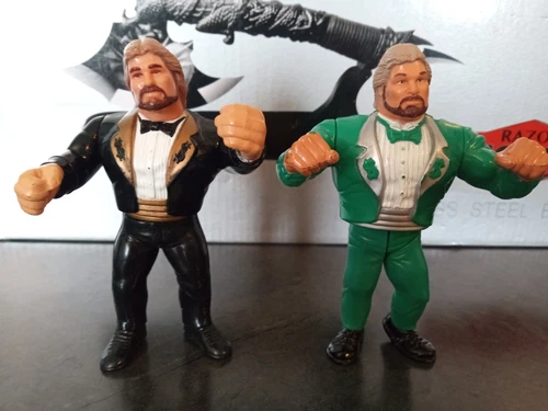 Vintage WWF Hasbro Million Dollar Man Bundle Series 1 & 2 (1990-91) Action Figs
