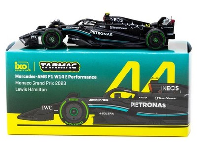 MERCEDES-AMG F1 W14 #44 HAMILTON MONACO GP 2023 1/64 TARMAC WORKS 
