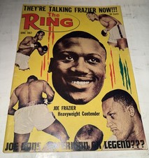 Vintage June 1967 The Ring Boxing Magazine Joe Frazier Heavyweight Contender