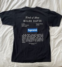 Supreme Miles Davis Kind of Blue Black Graphi...