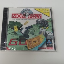 Monopoly Hasbro Interactive 1997, PC Computer Game CD-ROM Brand New Sealed