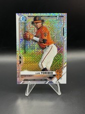 2021 Bowman Chrome #BCP-228 Luis Toribio Prospects Mojo Refractor