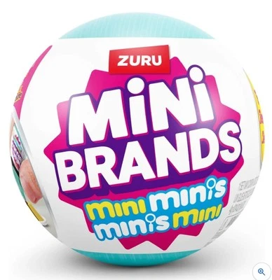 Mini Brands Zuru Mini Minis FILL THE FRIDGE Capsule Series 1 Assortment