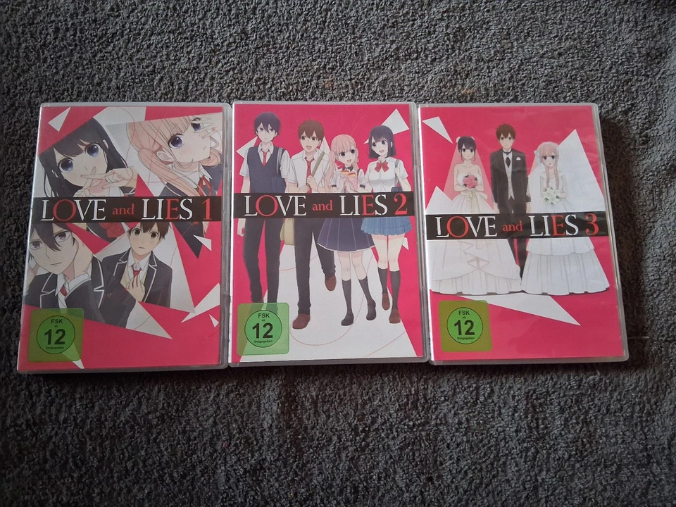 Anime DVD Sammlung - 9 DVDs - Love & Lies / Love Live Sunshine / Anonymous Noise - Bild 2 von 4