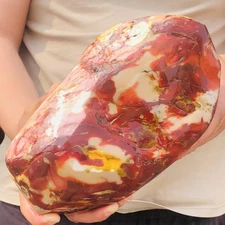 8.58lb Natural Polychrome  Landscape Ocean Jasper Stone Mineral Display Specimen