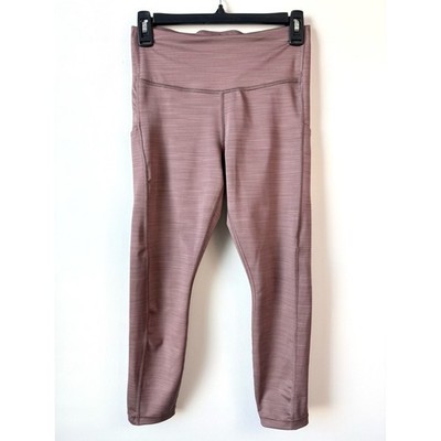Athleta Ultimate Stash Pocket 7/8 Leggings Sugar Plum Mauve S Petite