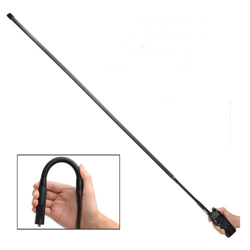 Dual Band VHF/UHF 136/520MHz Handheld Antenna VHF/UHF Dual Band for YAESU Radio - Photo 8/9