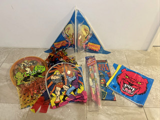 Vintage 1980s He Man MOTU & She Ra Kite Collection Lot Great Backdrops!